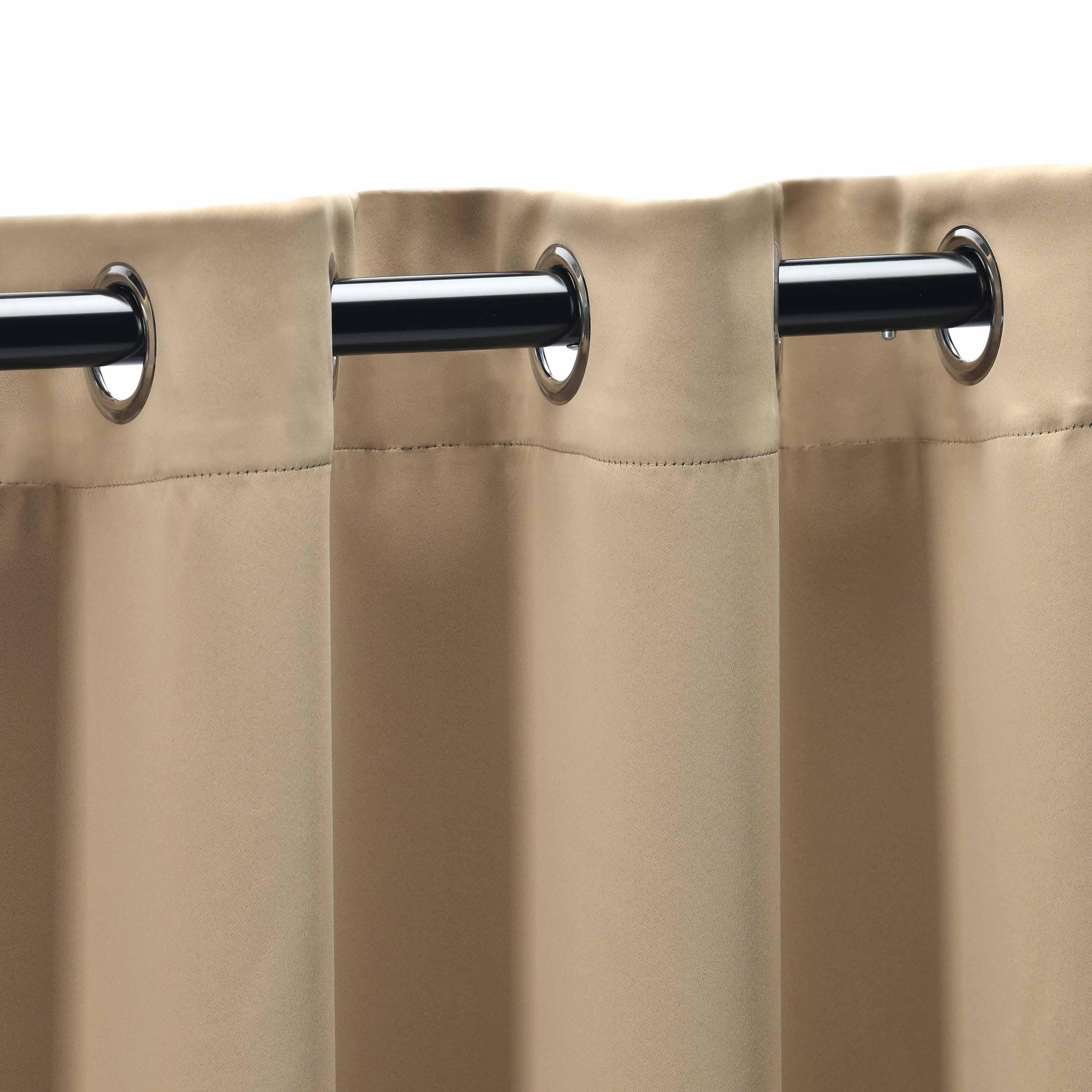 Solid Machine Washable Room Darkening Blackout Curtains, Set of 2 - Blackout Curtains by Superior Brand