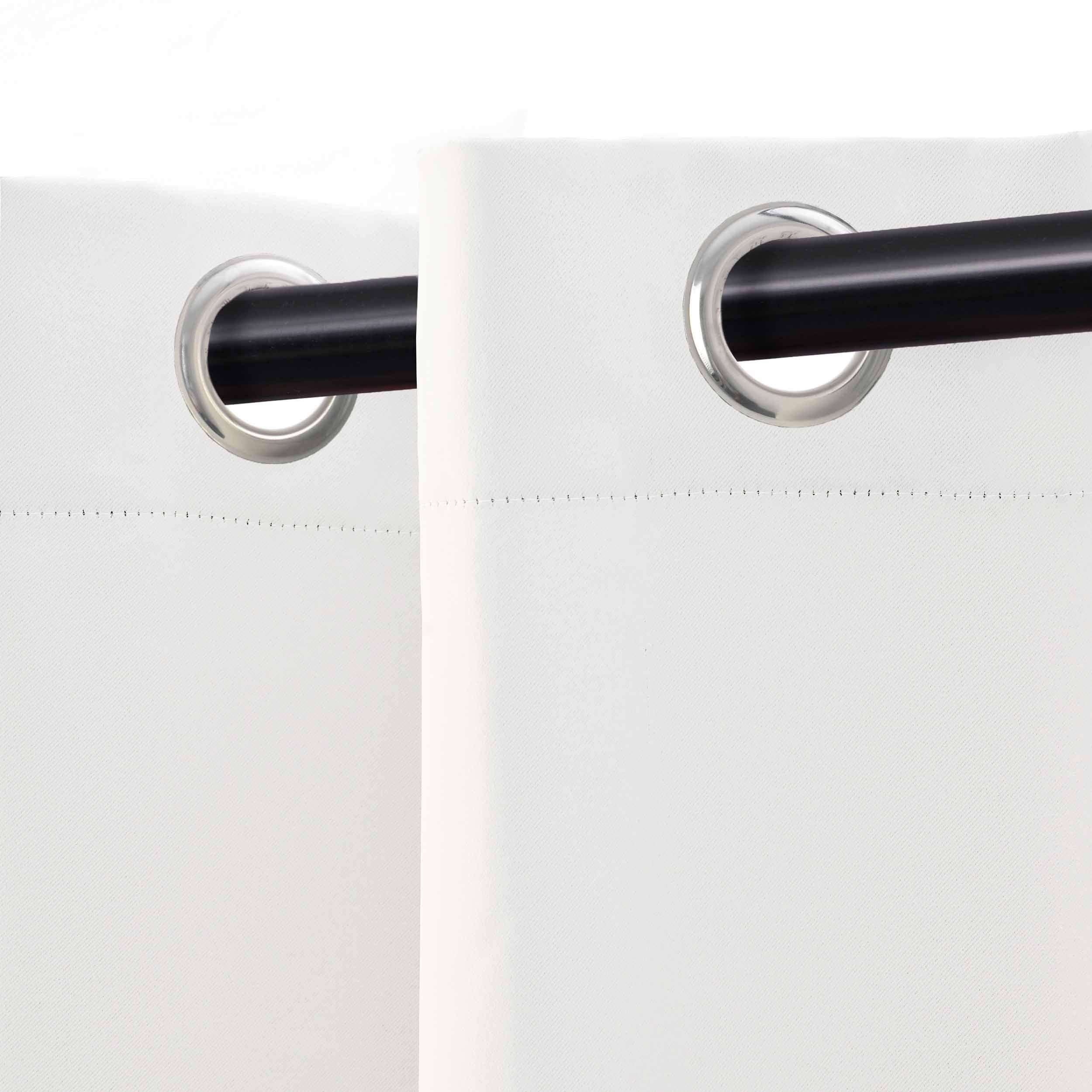 Solid Machine Washable Room Darkening Blackout Curtains, Set of 2 - Blackout Curtains by Superior Brand
