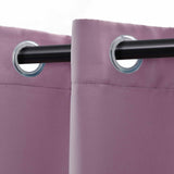 Solid Machine Washable Room Darkening Blackout Curtains, Set of 2 - Blackout Curtains by Superior Brand