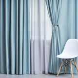 Solid Machine Washable Room Darkening Blackout Curtains, Set of 2 - Blackout Curtains by Superior Brand