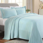 Lightweight Cotton Bedspread Sets 3-Piece Diamond Jacquard Matelassé - Bedspread by Superior Brand