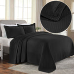 Lightweight Cotton Bedspread Sets 3-Piece Diamond Jacquard Matelassé - Bedspread by Superior Brand