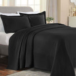 Lightweight Cotton Bedspread Sets 3-Piece Diamond Jacquard Matelassé - Bedspread by Superior Brand