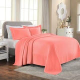 Lightweight Cotton Bedspread Sets 3-Piece Diamond Jacquard Matelassé - Bedspread by Superior Brand
