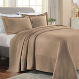 Lightweight Cotton Bedspread Sets 3-Piece Diamond Jacquard Matelassé - Bedspread by Superior Brand