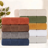 Napa Zero Twist Cotton Solid Waffle Honeycomb Bath Sheet Set of 2 - Towel Set by Superior Brand