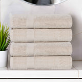 Cotton Highly Absorbent Eco-Friendly Quick Dry Bath Towel Set of 4 - Bath Towel by Superior Brand