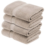 Egyptian Cotton Bath Towel Set 4-Piece - Madison - Egyptian Cotton Bath Towel by Superior Brand