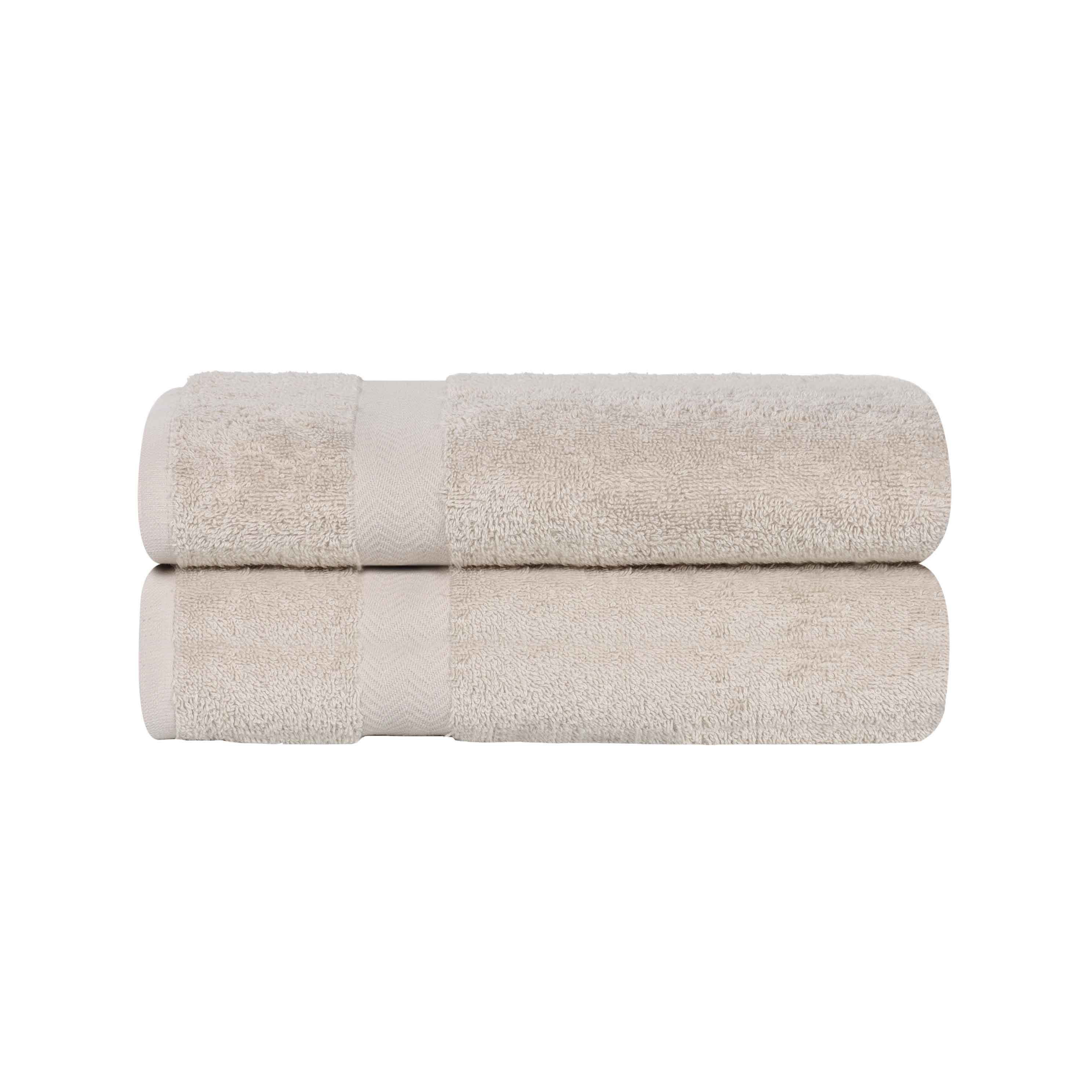 Cotton Eco-Friendly Bathroom Essentials 2 Piece Bath Sheet Set - Bath Sheets by Superior Brand