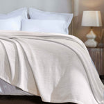 Maya Chenille Herringbone Soft Textured Medium Weight Cotton Blanket - Blanket by Superior Brand