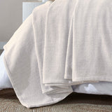 Maya Chenille Herringbone Soft Textured Medium Weight Cotton Blanket - Blanket by Superior Brand