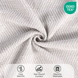 Maya Chenille Herringbone Soft Textured Medium Weight Cotton Blanket - Blanket by Superior Brand