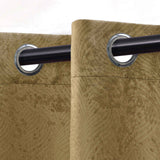 Waverly Geometric Washable Room Darkening Blackout Curtains, Set of 2 - Blackout Curtains by Superior Brand