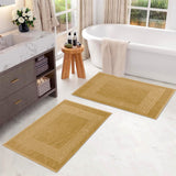 Egyptian Cotton Greek Key Infinity Border Bath Mat Set of 2 - Bath Mats by Superior Brand