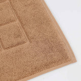 Nora Cotton Solid Absorbent Thick Checkered Washable Bath Mat Set of 2 - Bath Mats by Superior Brand