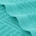 Egyptian Cotton Basketweave Towel Set 6 Piece - Egyptian Cotton Towel Set by Superior Brand