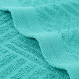 Egyptian Cotton Basketweave Towel Set 6 Piece - Egyptian Cotton Towel Set by Superior Brand