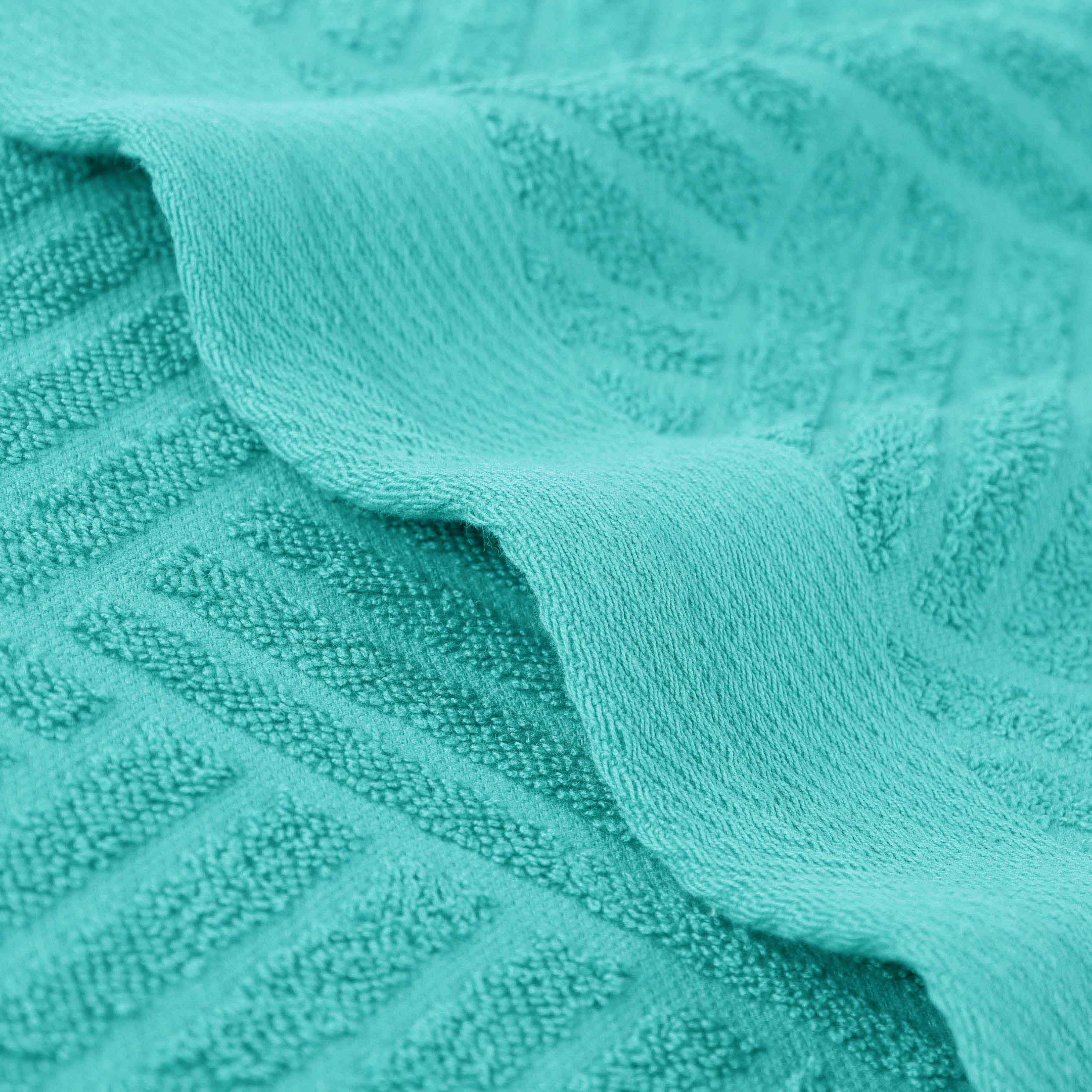 Egyptian Cotton Basketweave Towel Set 6 Piece - Egyptian Cotton Towel Set by Superior Brand