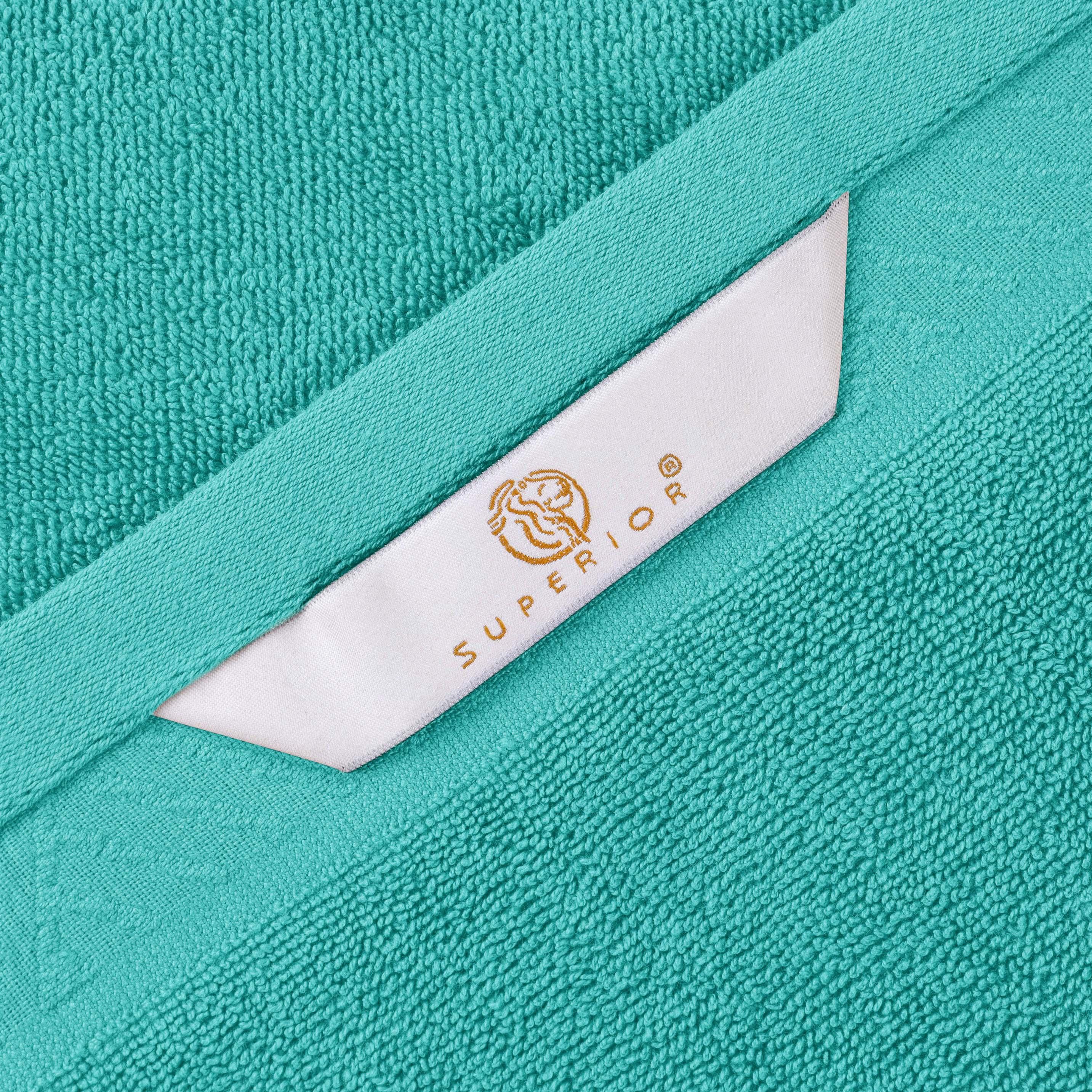 Egyptian Cotton Basketweave Solid Towel Set 3 Piece - Egyptian Cotton Towel Set by Superior Brand