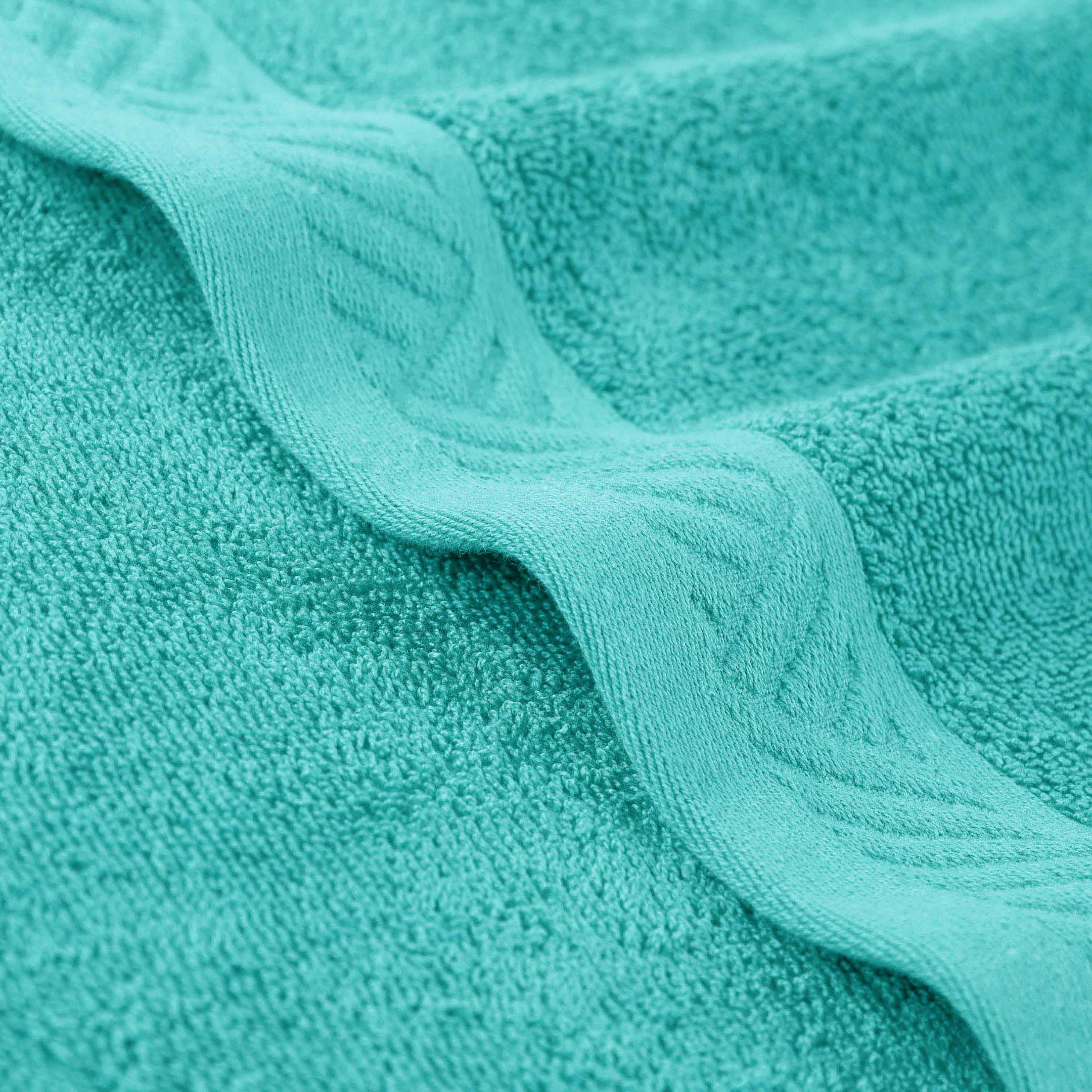 Egyptian Cotton Basketweave Towel Set 6 Piece - Egyptian Cotton Towel Set by Superior Brand