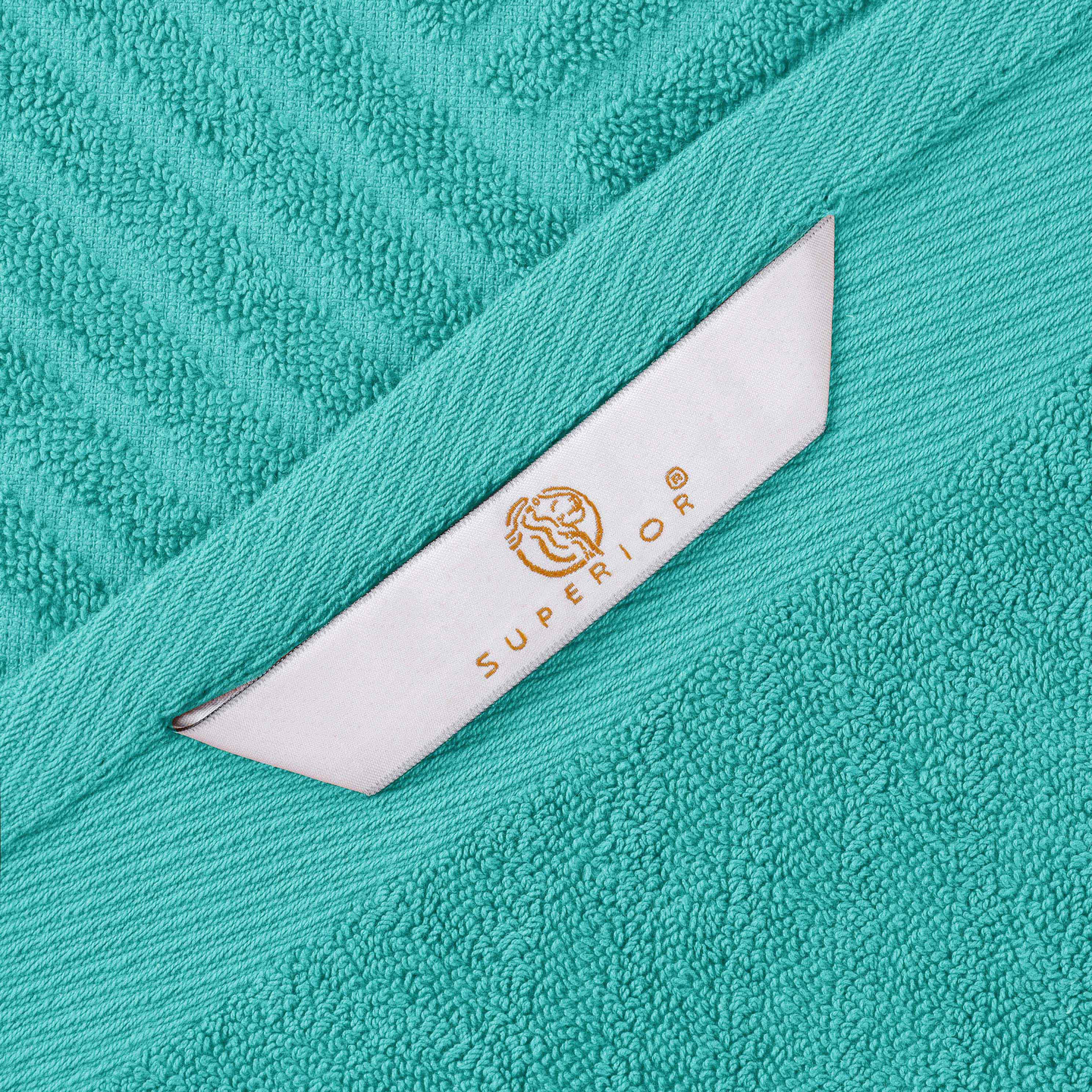 Egyptian Cotton Basketweave Towel Set 6 Piece - Egyptian Cotton Towel Set by Superior Brand