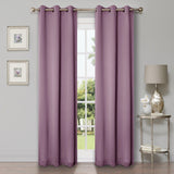 Solid Machine Washable Room Darkening Blackout Curtains, Set of 2 - Blackout Curtains by Superior Brand