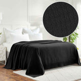 100% Cotton Waffle Blanket – Cooling Waffle Weave, Lightweight & Breathable - Blanket by Superior Brand
