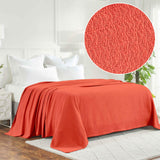 100% Cotton Waffle Blanket – Cooling Waffle Weave, Lightweight & Breathable - Blanket by Superior Brand