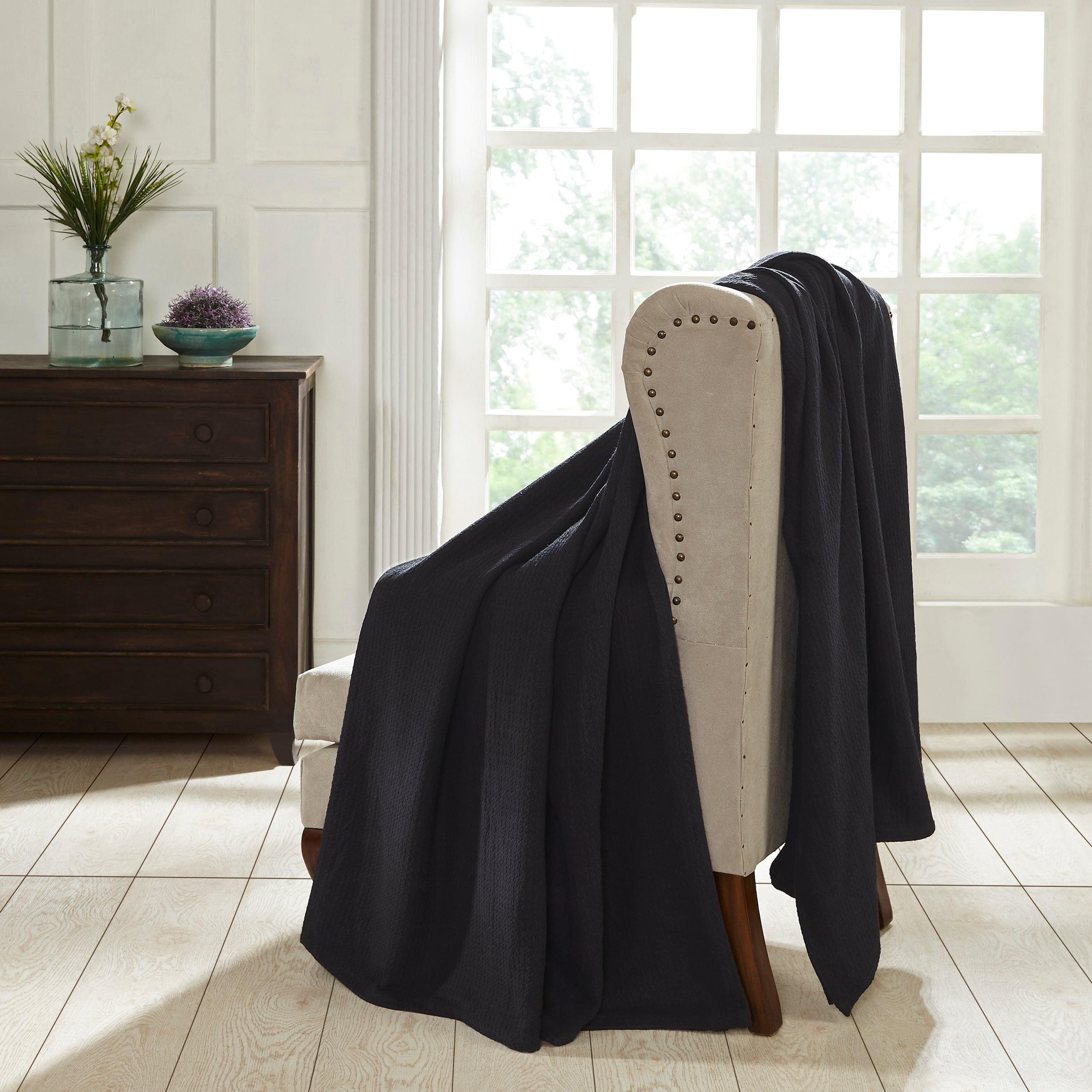 100% Cotton Waffle Blanket – Cooling Waffle Weave, Lightweight & Breathable - Blanket by Superior Brand