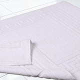 Egyptian Cotton Greek Key Infinity Border Bath Mat Set of 2 - Bath Mats by Superior Brand