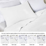 Aswan Cotton Medium Weight Textured Modern Chevron Woven Coverlet - Coverlet by Superior Brand