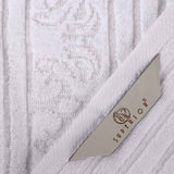 Zero-Twist Cotton Jacquard Towel Set 9 Piece - Sadie - Towel Set by Superior Brand