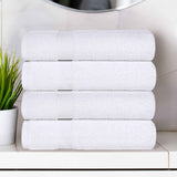 Cotton Highly Absorbent Eco-Friendly Quick Dry Bath Towel Set of 4 - Bath Towel by Superior Brand