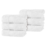 Cotton Terry Hand Towel Set 6-Piece - Atlas - Hand Towel Set by Superior Brand