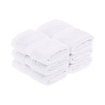 Egyptian Cotton Madison Face Towel Set of 6 - Egyptian Cotton Face Towel by Superior Brand