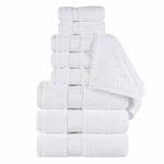 Niles Egyptian Giza Cotton Plush Towel Set 9-Piece - Egyptian Cotton Towel Set by Superior Brand