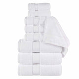 Niles Egyptian Giza Cotton Plush Towel Set 9-Piece - Egyptian Cotton Towel Set by Superior Brand