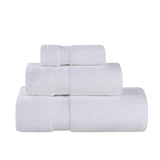 Zero-Twist Smart-Dry Combed Cotton 3 Piece Towel Set - Towel Set by Superior Brand