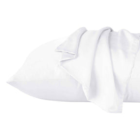 Modal From Beechwood 400 Thread Count Cooling Solid Pillowcase Set - White
