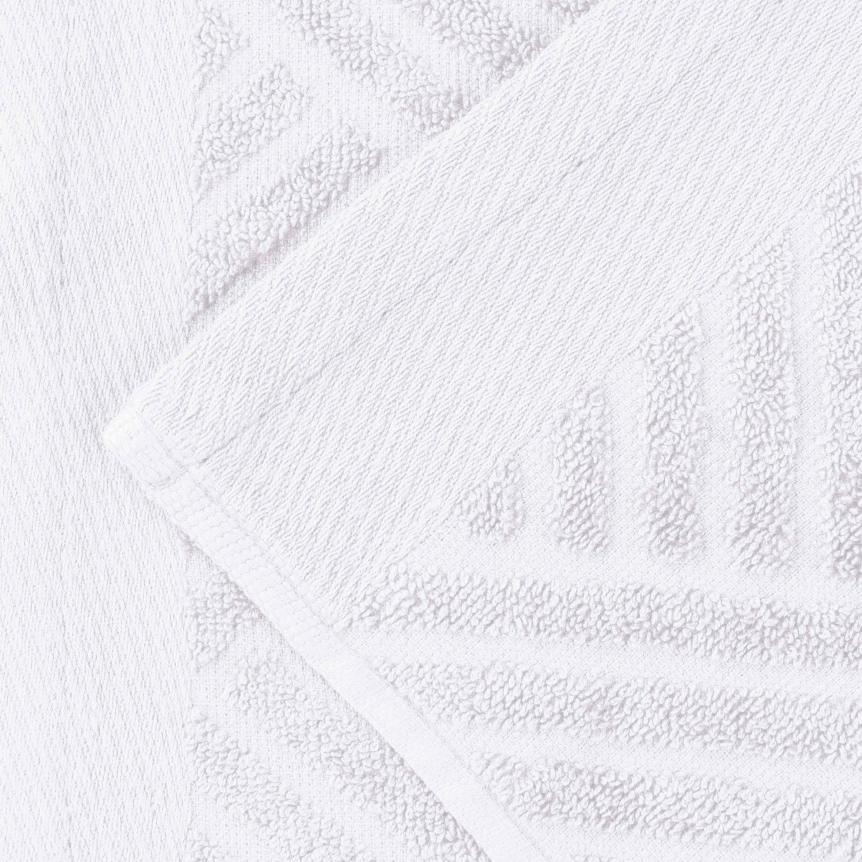 Egyptian Cotton Basketweave Towel Set 6 Piece - Egyptian Cotton Towel Set by Superior Brand