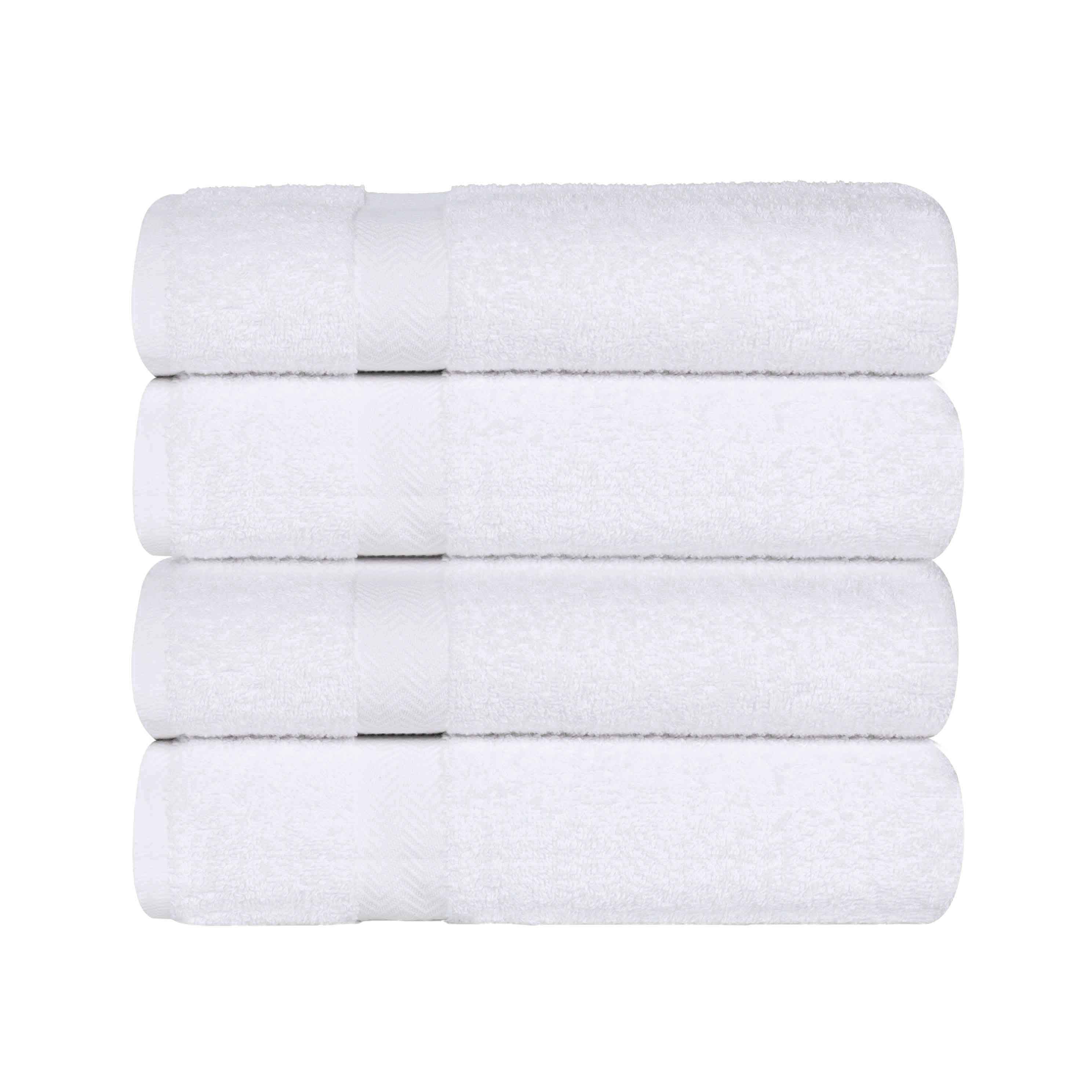Cotton Highly Absorbent Eco-Friendly Quick Dry Bath Towel Set of 4 - Bath Towel by Superior Brand