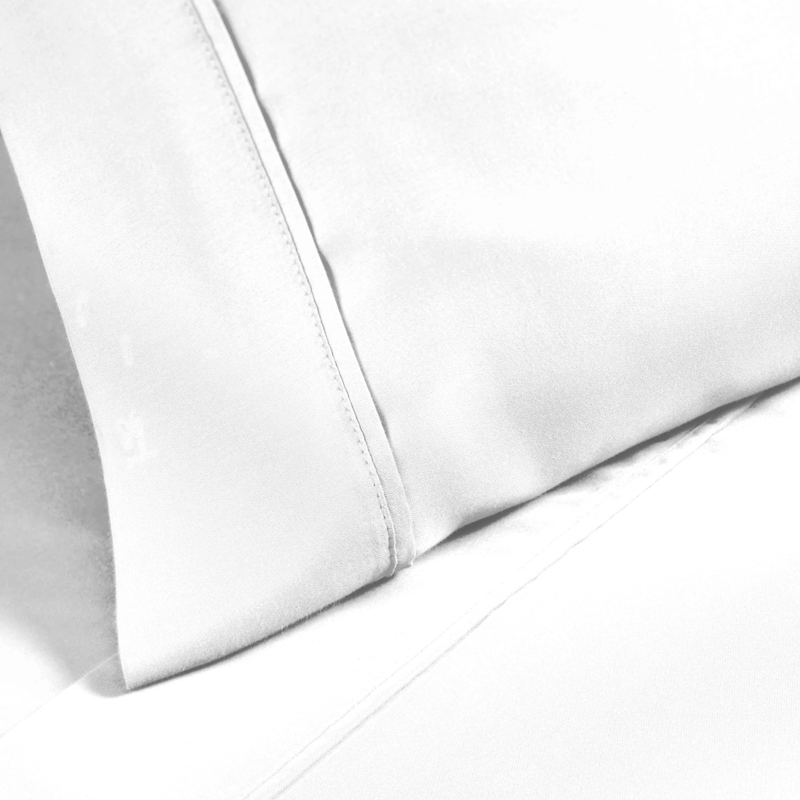 1200 Thread Count Cotton Rich Bed Sheet Set Solid Deep Pocket - Sheet Set by Superior Brand