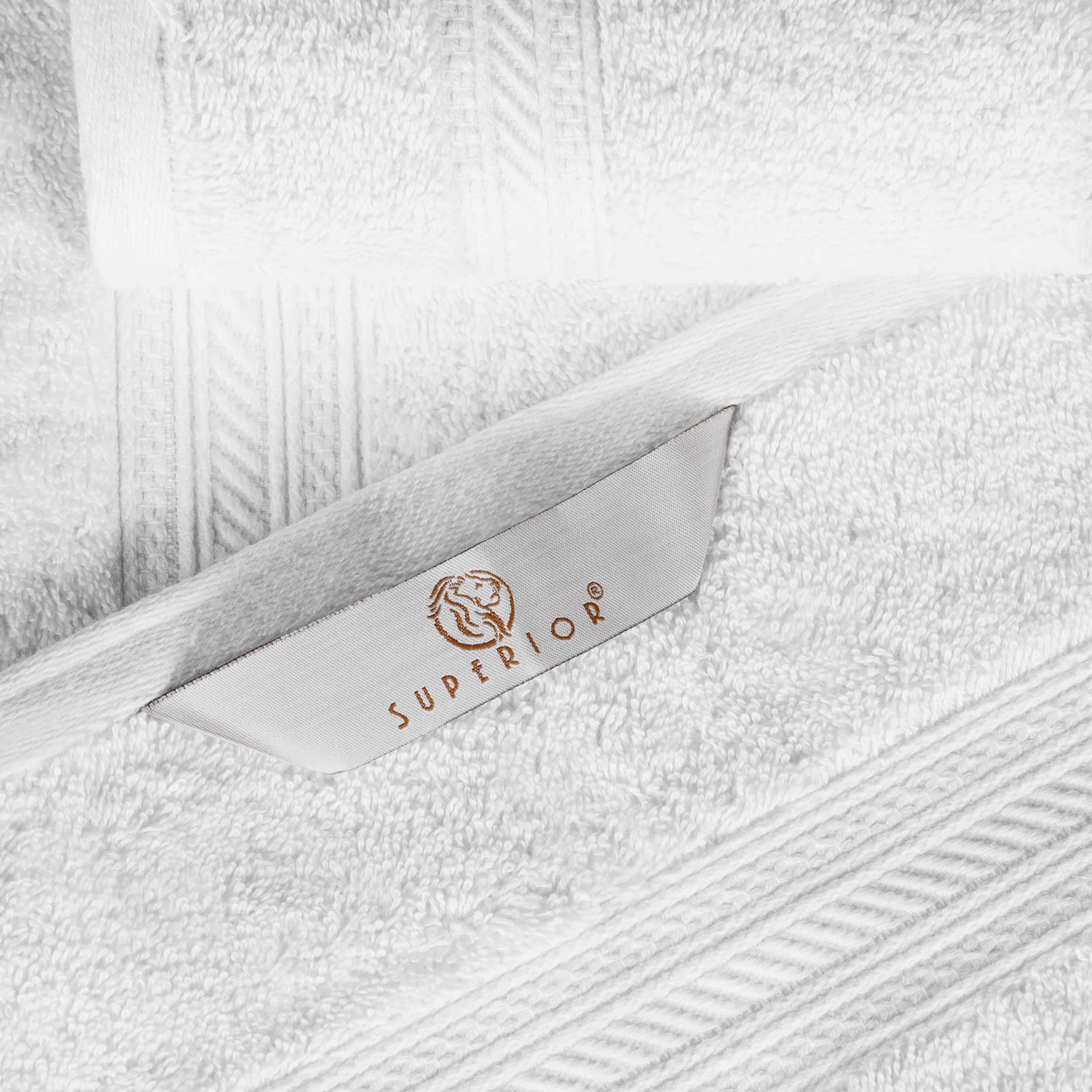 Cotton Terry Hand Towel Set 6-Piece - Atlas - Hand Towel Set by Superior Brand