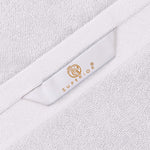 Egyptian Cotton Basketweave Solid Towel Set 3 Piece - Egyptian Cotton Towel Set by Superior Brand