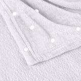 Fleece Plush Medium Weight Fluffy Soft Decorative Polka Dot Blanket - Blanket by Superior Brand