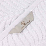 Chevron Zero Twist Jaquard Cotton 3 Piece Bathroom Towel Set - Towel Set by Superior Brand