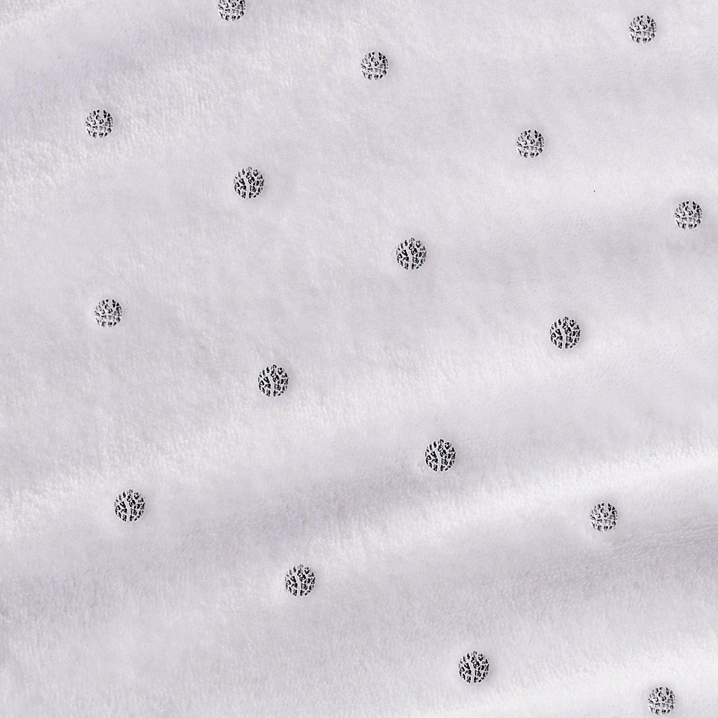 Fleece Plush Medium Weight Fluffy Soft Decorative Polka Dot Blanket - Blanket by Superior Brand