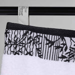 Wisteria Cotton Medium Weight Floral Jacquard Border 12 Piece Towel Set - Towel Set by Superior Brand