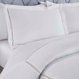 100% Cotton Cross-Stitch Embroidered Duvet Cover Set - Duvet Cover Set by Superior Brand