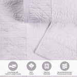 Wisteria Cotton Medium Weight Floral Jacquard Border 12 Piece Towel Set - Towel Set by Superior Brand